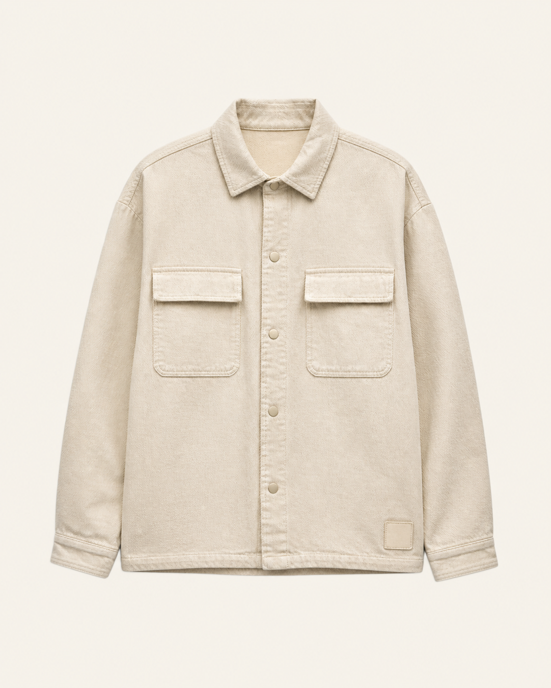 Sample oversized field jacket